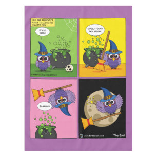 The Apprentice Wizard - Cleaning Tablecloth