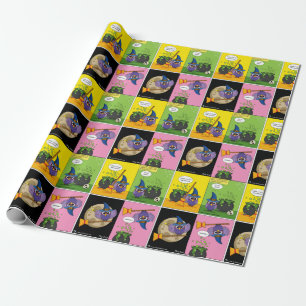 The Apprentice Wizard - Cleaning Wrapping Paper