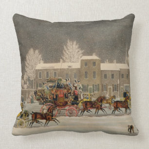 The Approach to Christmas, engraved by George Hunt Cushion