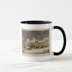 The Approach to Christmas, engraved by George Hunt Mug