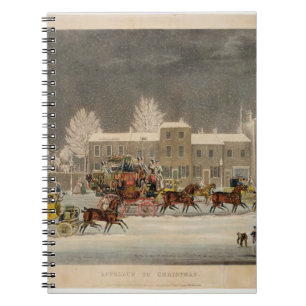The Approach to Christmas, engraved by George Hunt Notebook