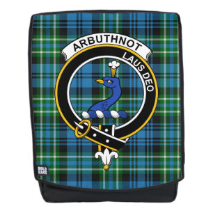 The Arbuthnott Hunting Clan Crest Tartan Plaid Backpack