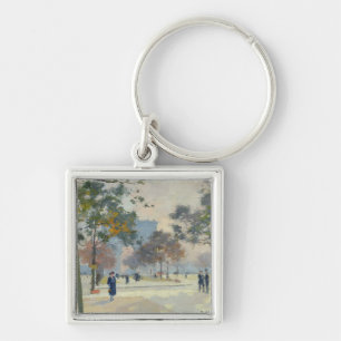 The Arc de Triomphe in Autumn, Paris Key Ring