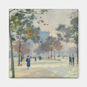 The Arc de Triomphe in Autumn, Paris Magnet