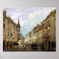 The Arcades, Grand Rue, Colmar, 1876