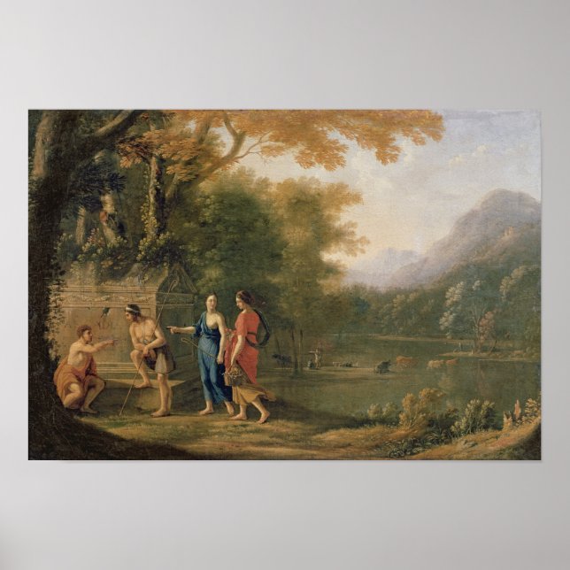 The Arcadian Shepherds Poster (Front)