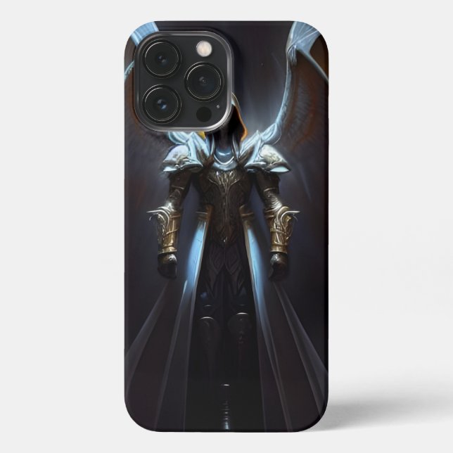 The Arch Angel Uriel iPhone Case (Back)