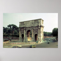 The Arch of Constantine from the North West