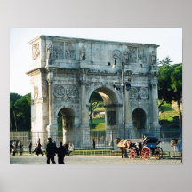 "The Arch of Constantine" Poster