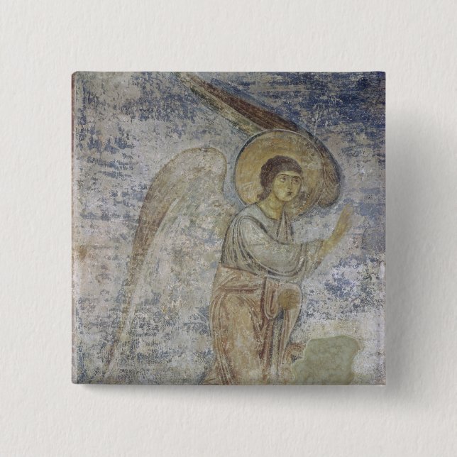 The Archangel Gabriel 15 Cm Square Badge (Front)