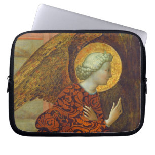 The Archangel Gabriel, c. 1430 (tempera on panel) Laptop Sleeve