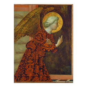 The Archangel Gabriel, c. 1430 (tempera on panel) Poster