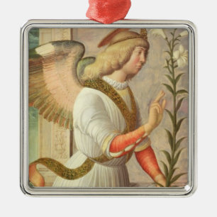 The Archangel Gabriel (panel) Metal Tree Decoration