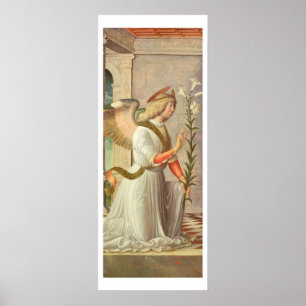 The Archangel Gabriel (panel) Poster