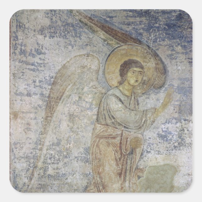The Archangel Gabriel Square Sticker (Front)
