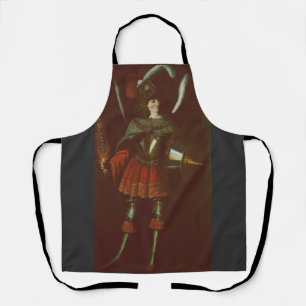 The Archangel Michael by Francisco de Zurbarán Apron
