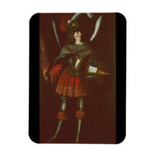 The Archangel Michael by Francisco de Zurbarán Magnet
