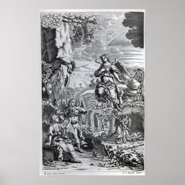 The archangel Uriel informs Gabriel Poster (Front)