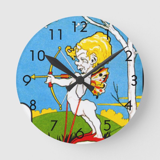 The Archer Round Clock (Front)