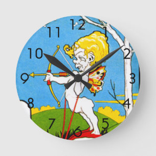 The Archer Round Clock