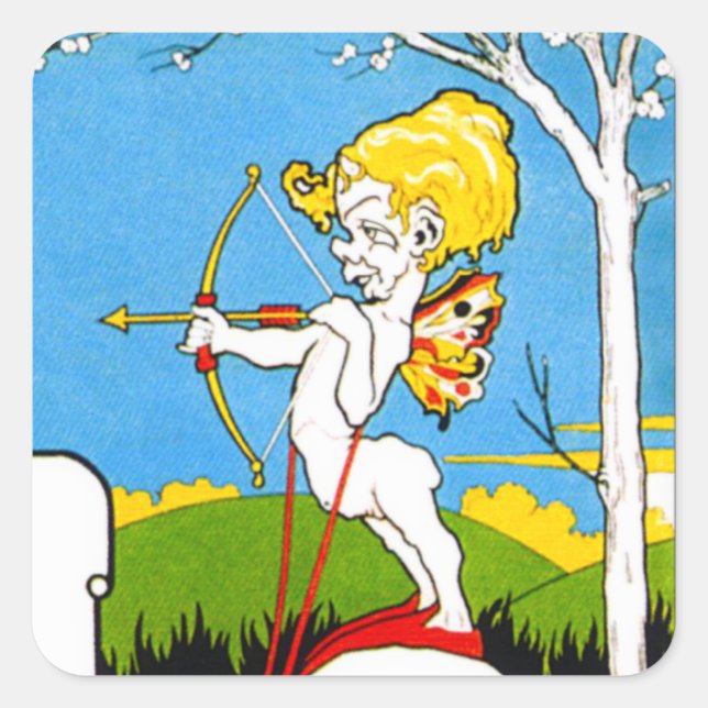 The Archer Square Sticker (Front)