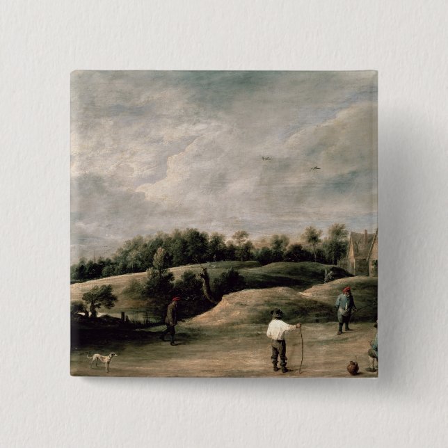 The Archery Contest 15 Cm Square Badge (Front)