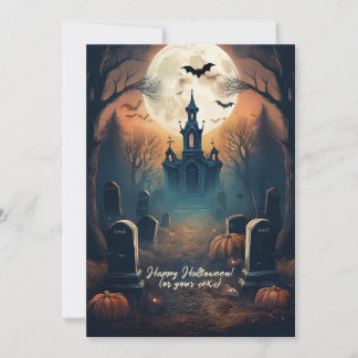 The Architectural Anomaly in the Graveyard Holiday Card