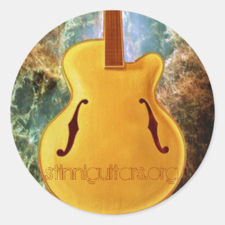 The Archtop Classic Round Sticker