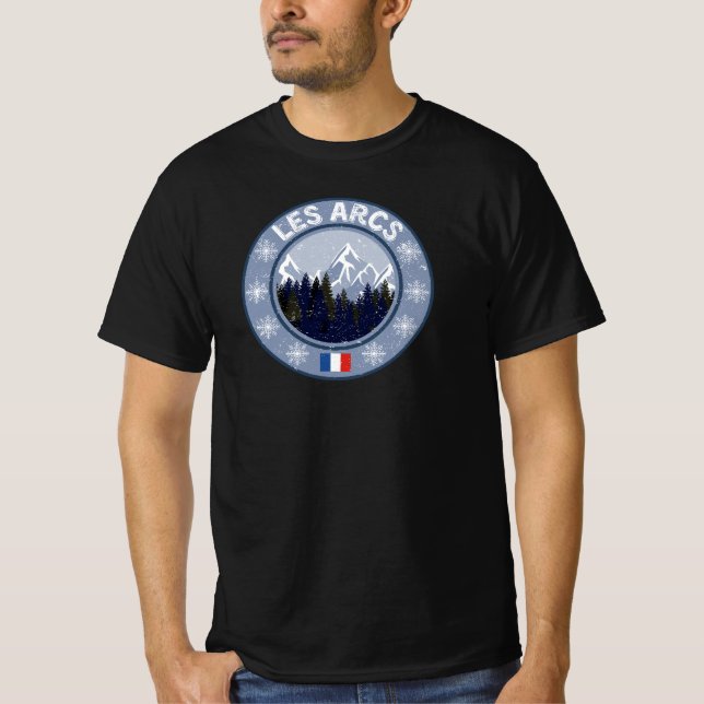 The Arcs Ski Resort T-Shirt (Front)