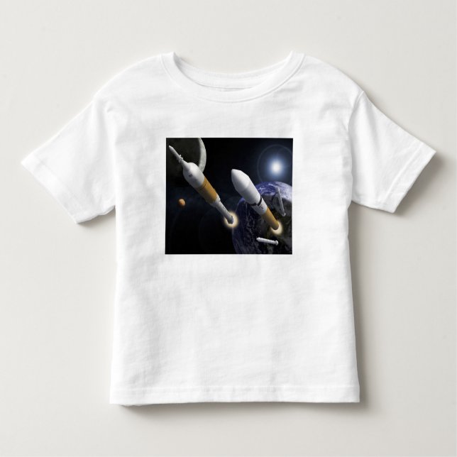 The Ares I Crew Launch Vehicle Toddler T-Shirt (Front)