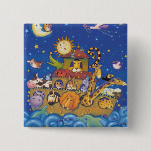 The Ark 15 Cm Square Badge