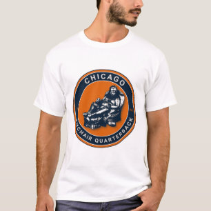 The Armchair Quarterback - Chicago Football Fans T-Shirt