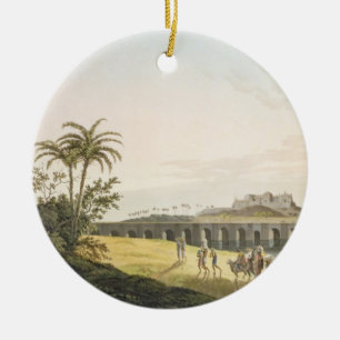 The Armenian Bridge, near St. Thomas's Mount, Madr Ceramic Tree Decoration