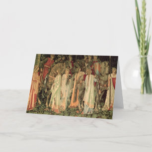 The Arming and Departure of the Knights Card