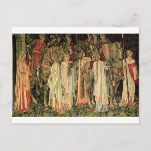 The Arming and Departure of the Knights Postcard