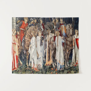 The Arming and Departure of the Knights  Tapestry