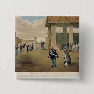 The Armistice of Vignale 15 Cm Square Badge