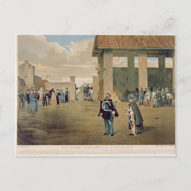 The Armistice of Vignale Postcard (Front)