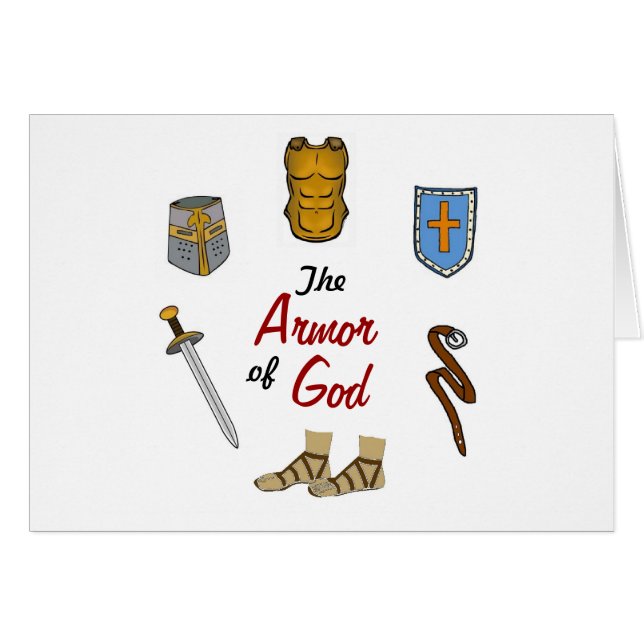 The Armour of God Card (Front Horizontal)