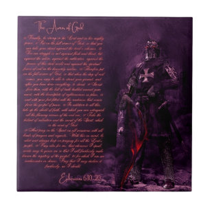 The Armour of GOD Ceramic Tile