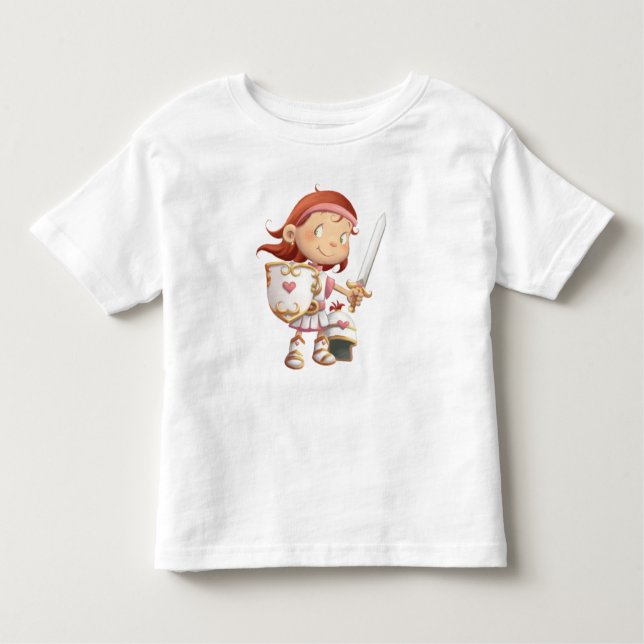 The Armour of God - Girl Toddler T-Shirt (Front)