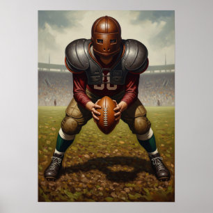 The Armoured Quarterback Poster