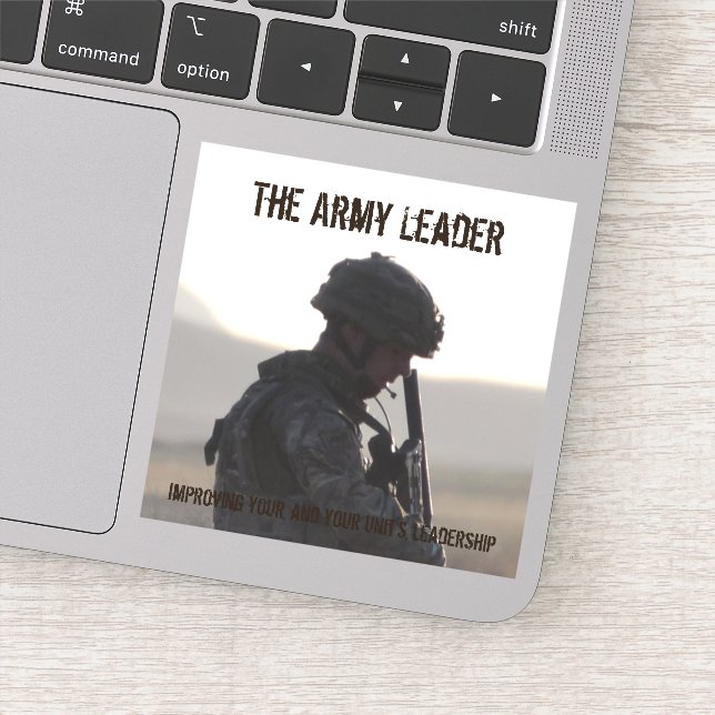 The Army Leader Sticker (Detail)