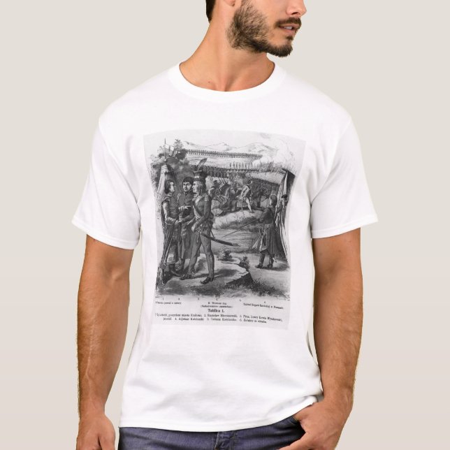 The army of Tadeusz Kosciuszko, 1794 T-Shirt (Front)