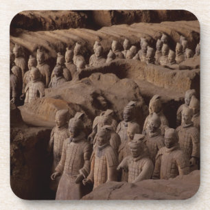 The Army of terra cotta warriors at Emperor Qin Coaster