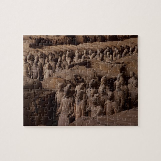 The Army of terra cotta warriors at Emperor Qin Jigsaw Puzzle (Horizontal)