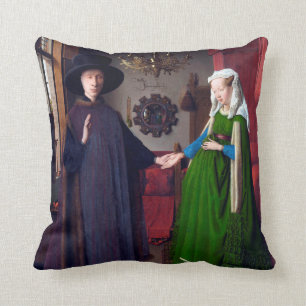 The Arnolfini Portrait, Jan van Eyck Cushion