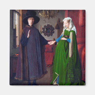 The Arnolfini Portrait, Jan van Eyck Magnet