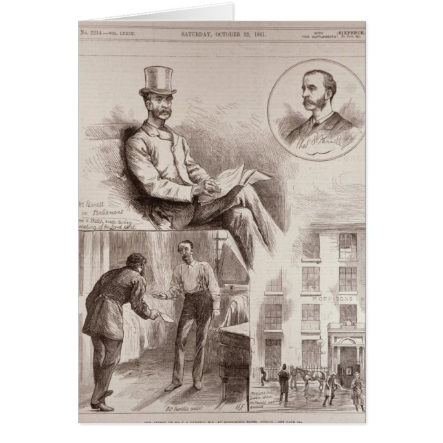 The Arrest of Mr. C.S. Parnell, MP (Front)