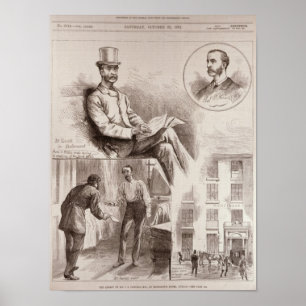 The Arrest of Mr. C.S. Parnell, MP Poster